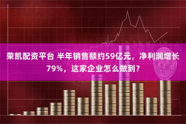 荣凯配资平台 半年销售额约59亿元，净利润增长79%，这家企业怎么做到？